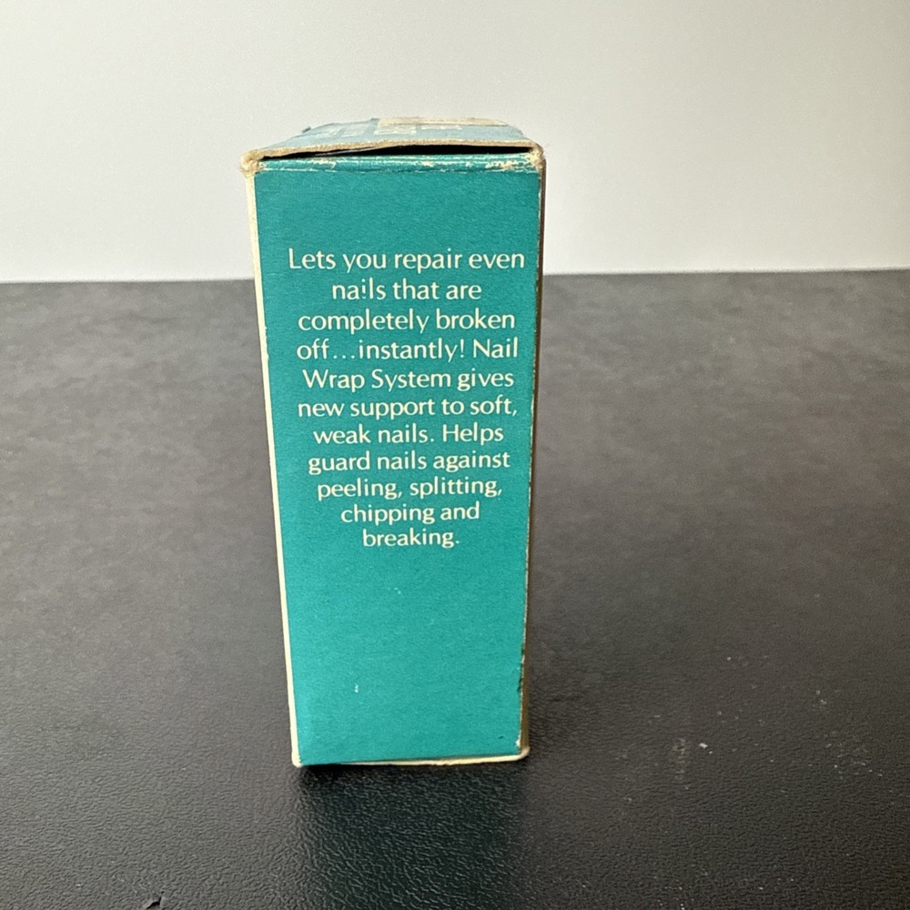VTG L'Oréal The‎ Nail Fixer Emergency Repair & Wrap System NEW OLDSTOCK RARE - Picture 2 of 7